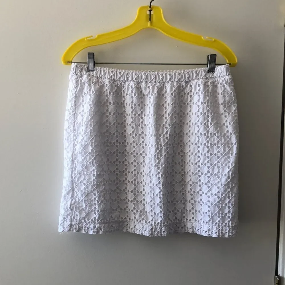 Gap Mini Skirt White Size S Gently used